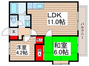 サンライフふじみ野の物件間取画像